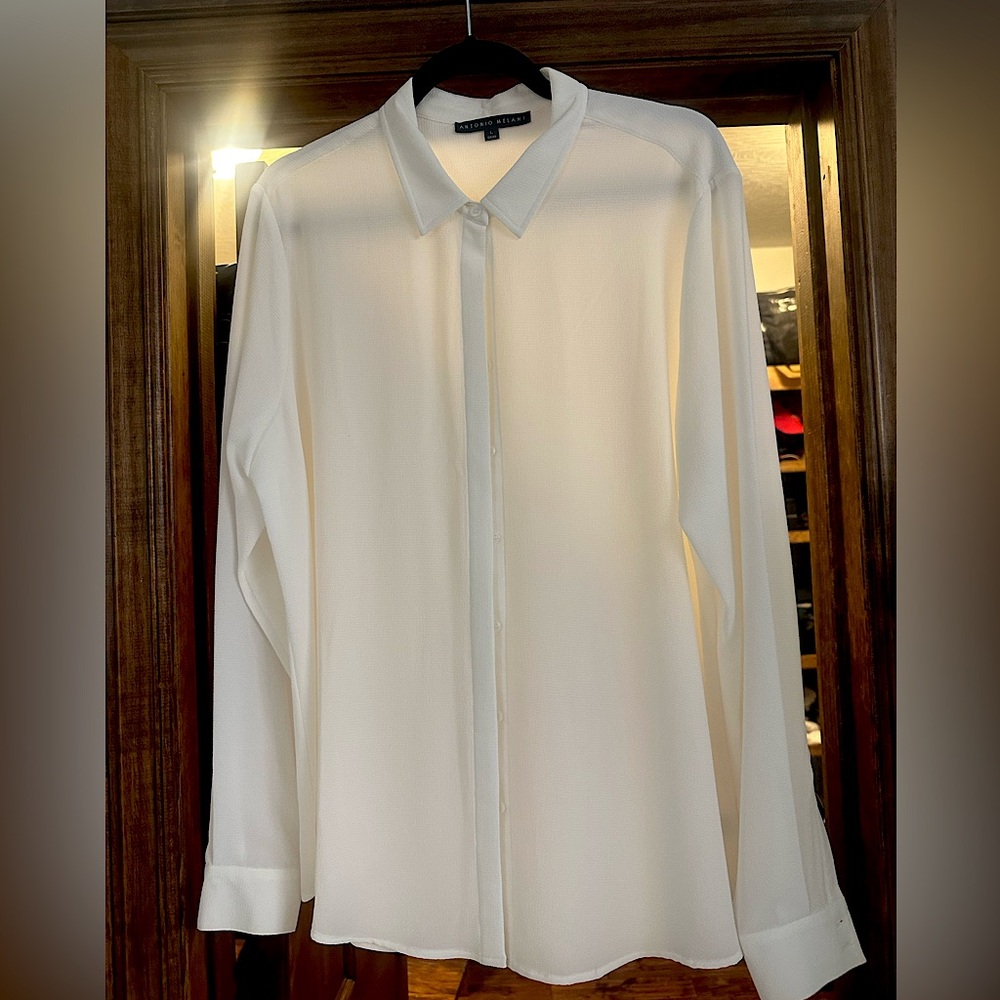 Off white Antonio melani blouse.